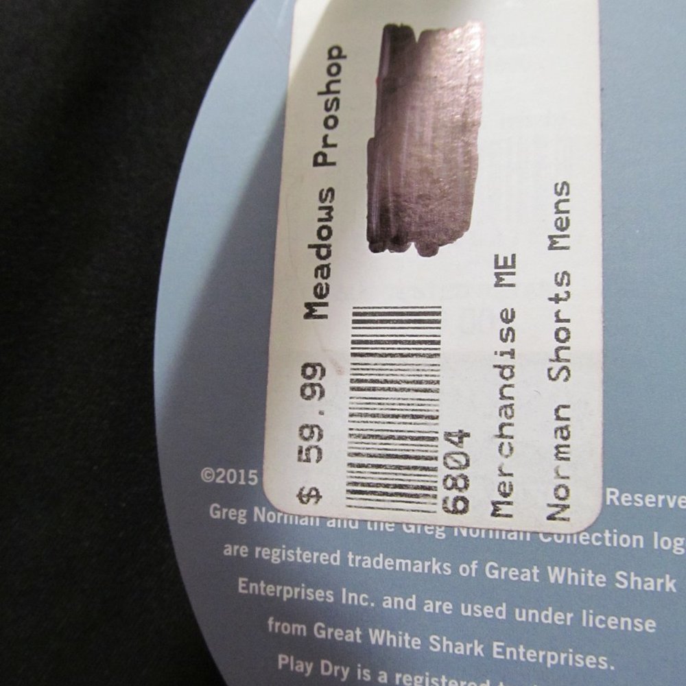 NWT Greg Norman Mens Shorts Black Size 38 ML75 Microlux Stretch Play Dry - Picture 12 of 16